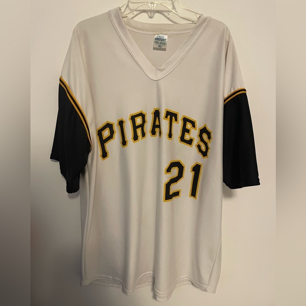Pirates Jersey with Black Sleeves
